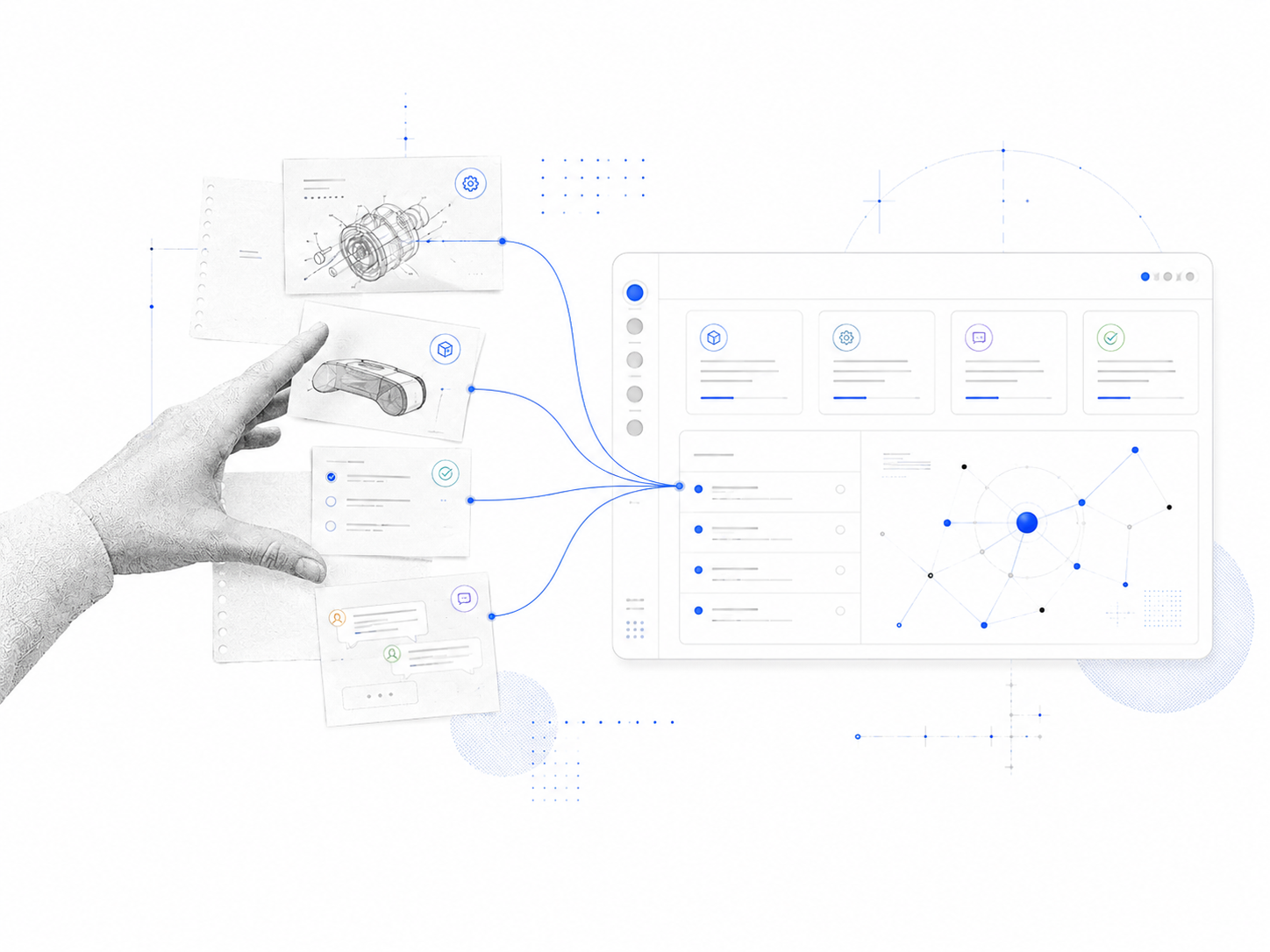 Invention signal detection across engineering channels, product specs, and docs