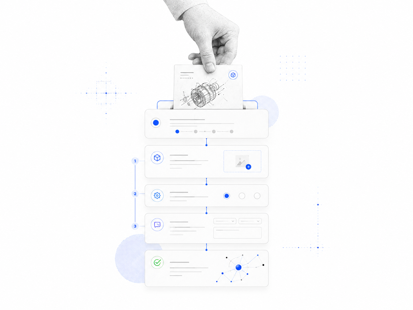 Guided invention disclosure capture flow