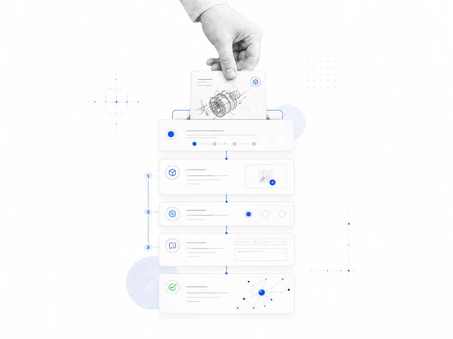 Guided invention disclosure capture flow