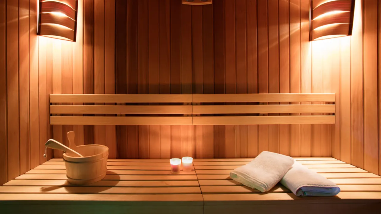 Haven Sauna interior