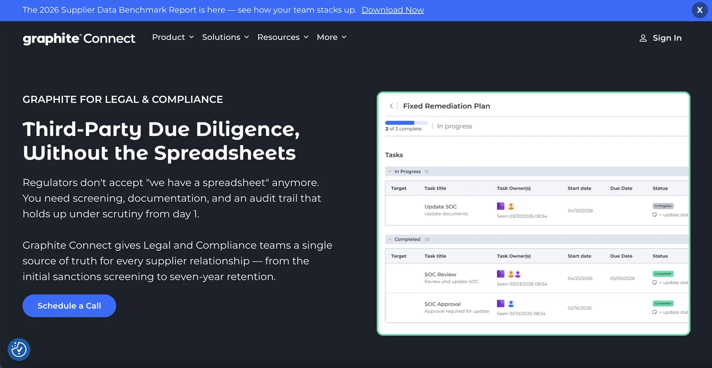 Graphite freelance expert marketplace for IP strategy consultants homepage